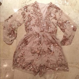 NWOT Boutique Romper S O L D